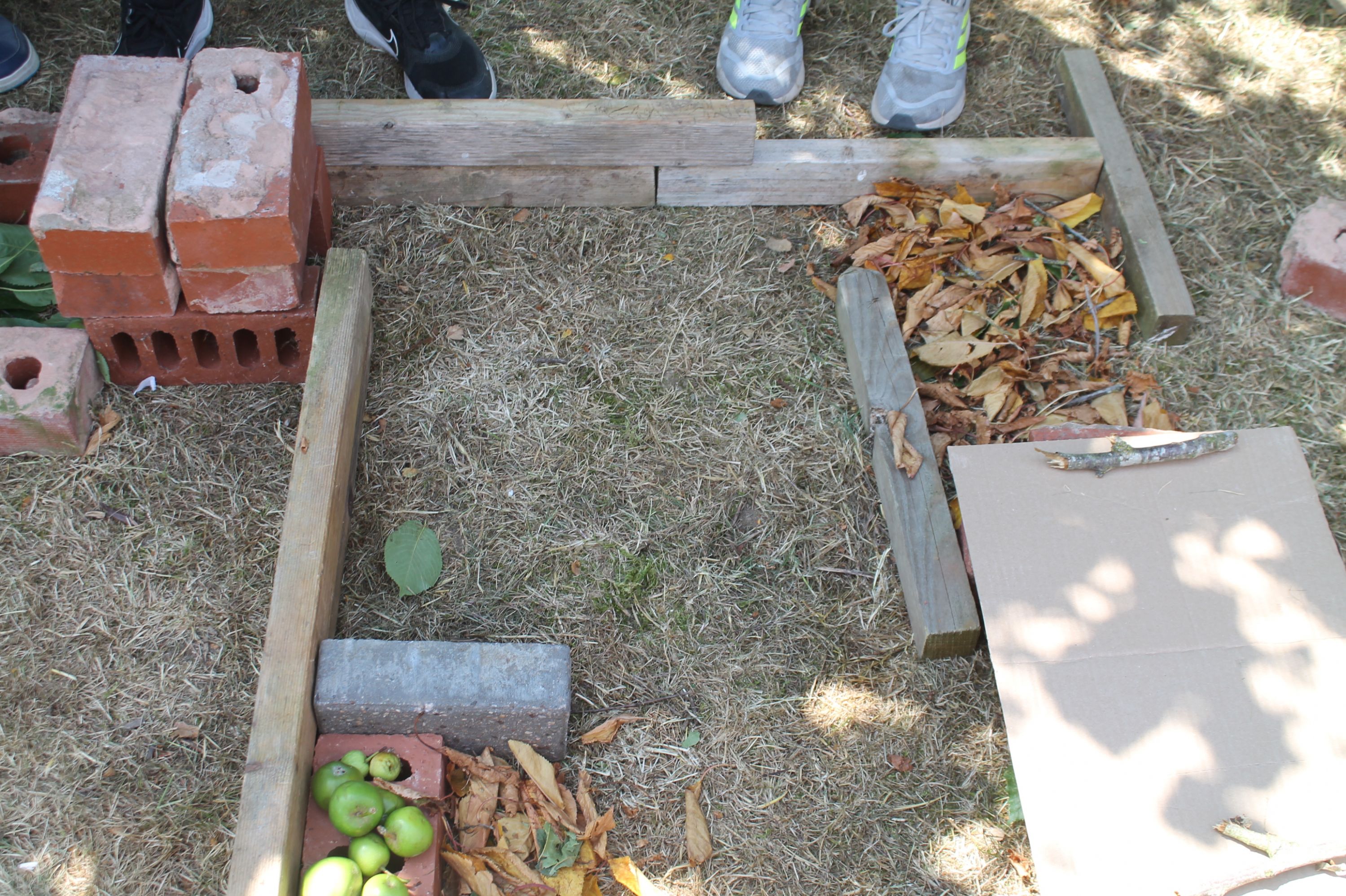a hedgehog house 