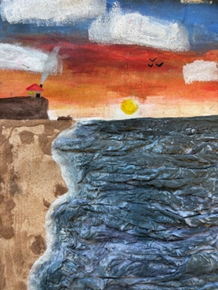 Seascape painting