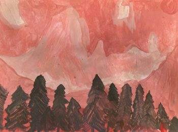 a Monochromatic Painting