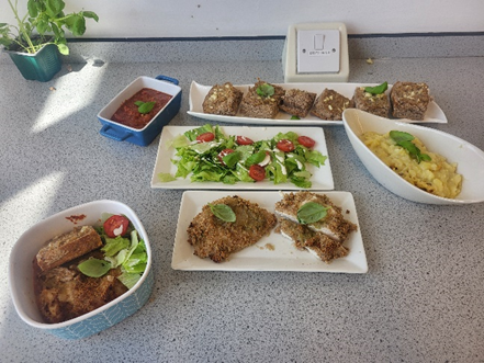 an assortment of dishes