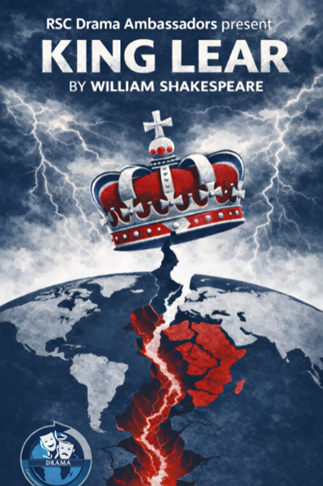 A book cover with a crown and a globe