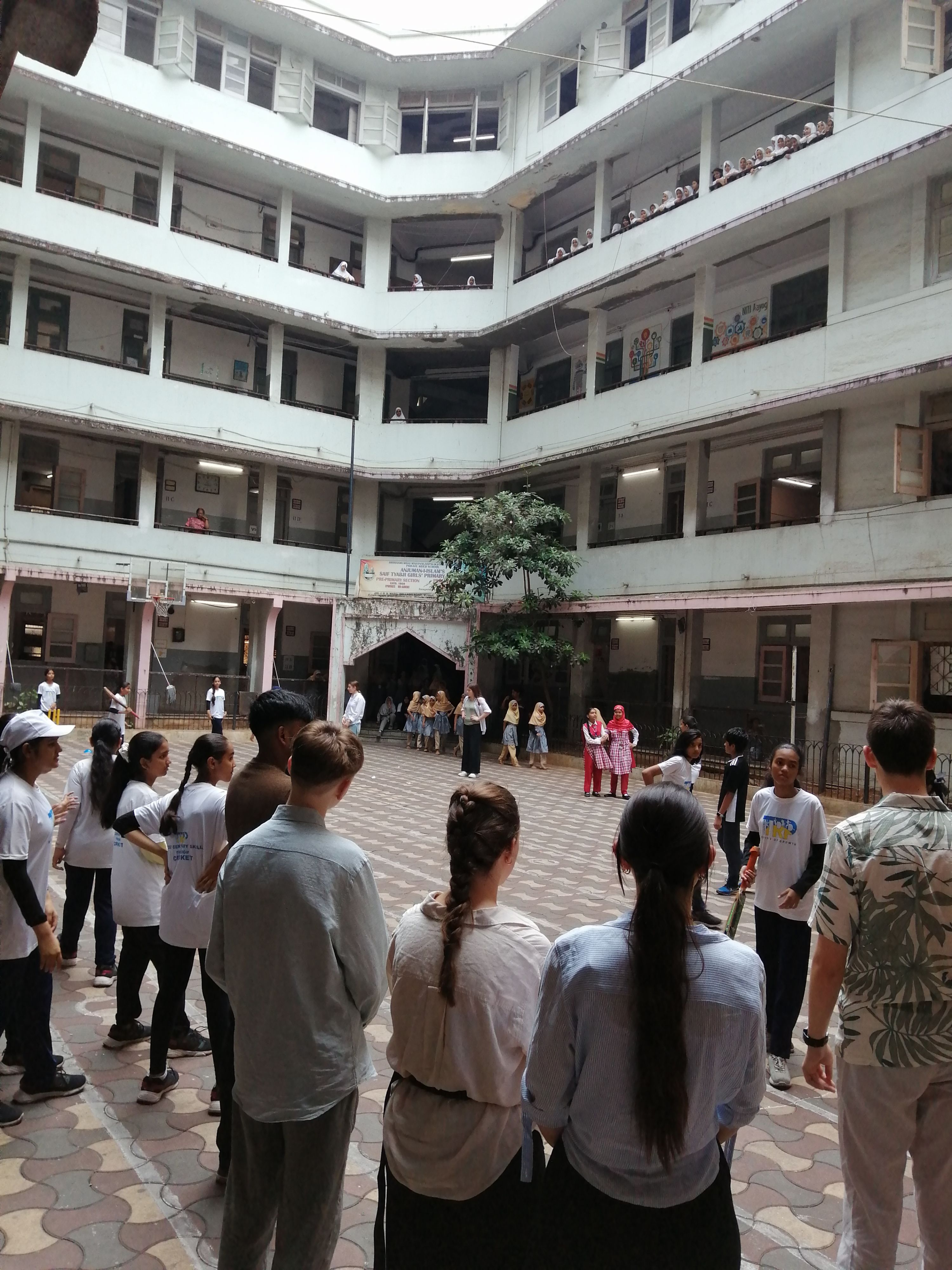 NLS STUDENTS IN INDIA IN A SCHOOL