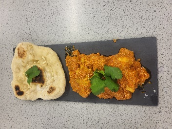 curry and naan