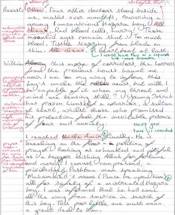 A piece of paper with writing on it