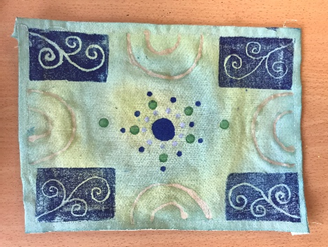 fabric place mat