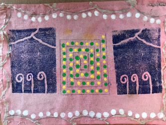 fabric place mat