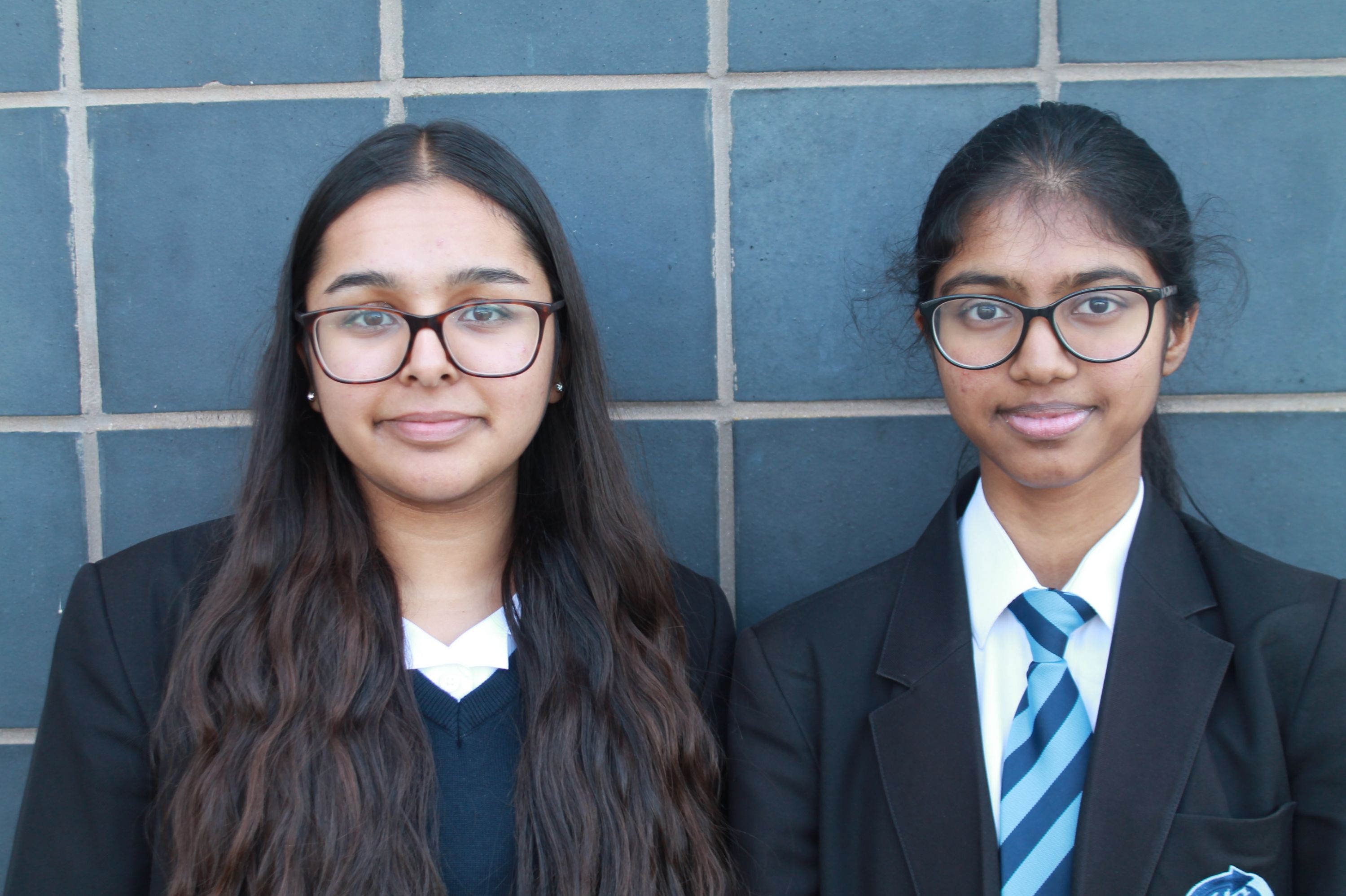 Two girls who are the Careers leaders 