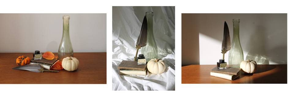 ​​​​A collage of objects on a table