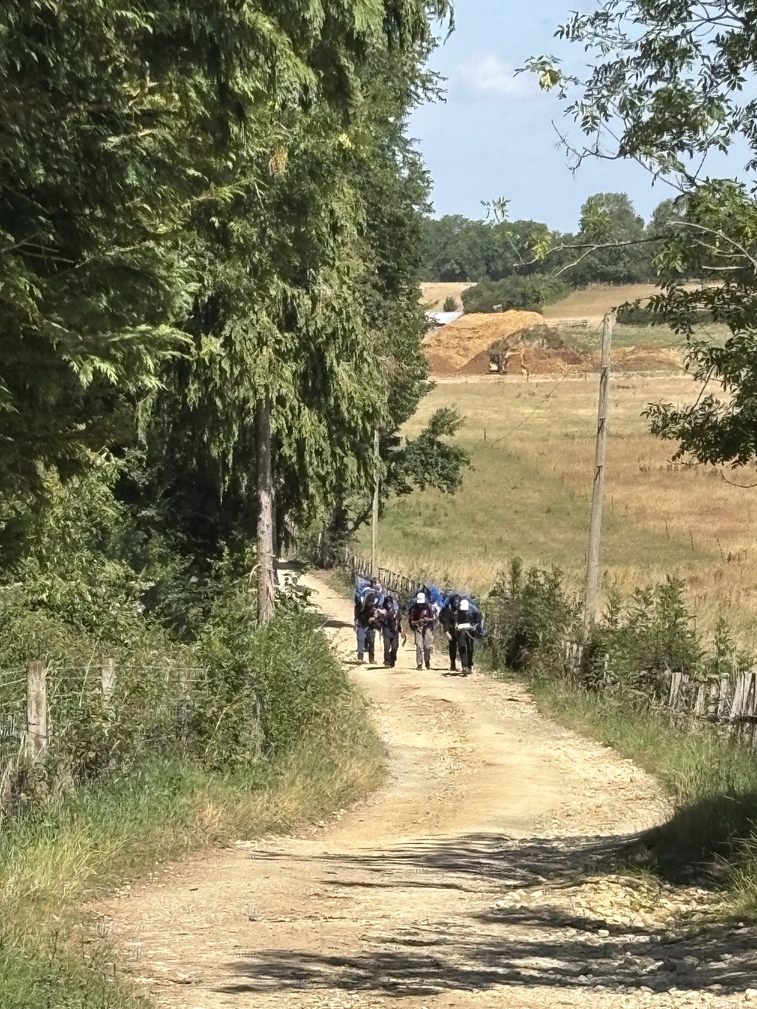 students  on their DofE expedition