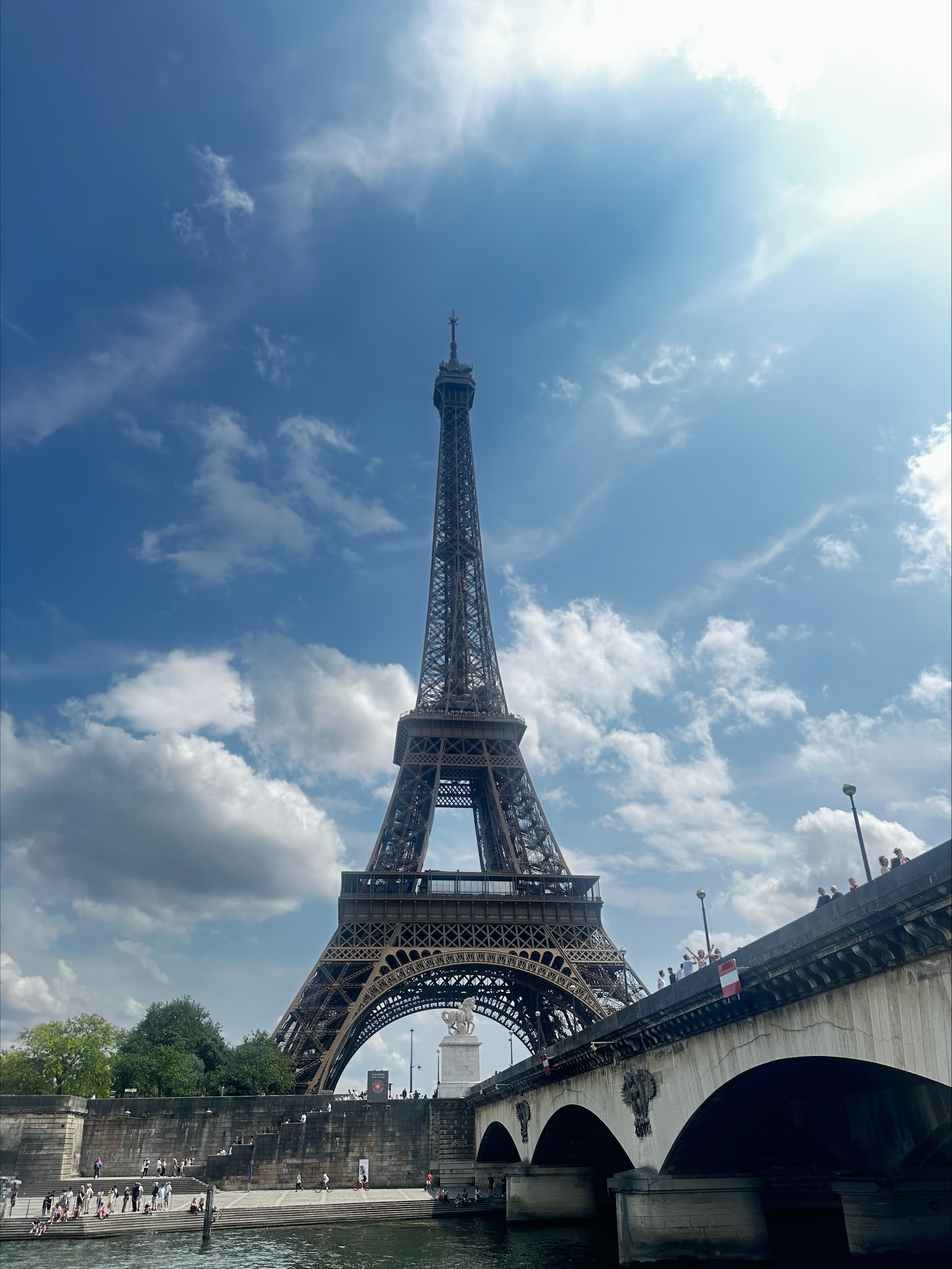the Eifel Tower