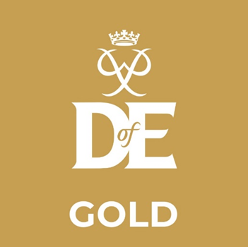 Gold DofE Logo