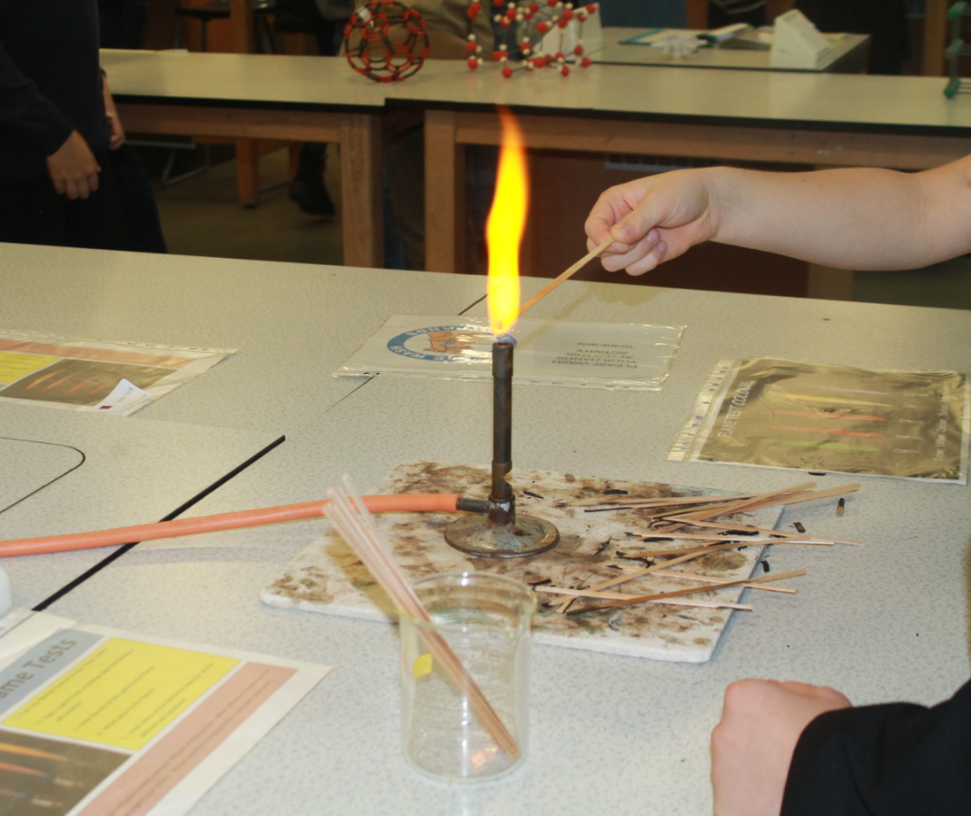 a flame test