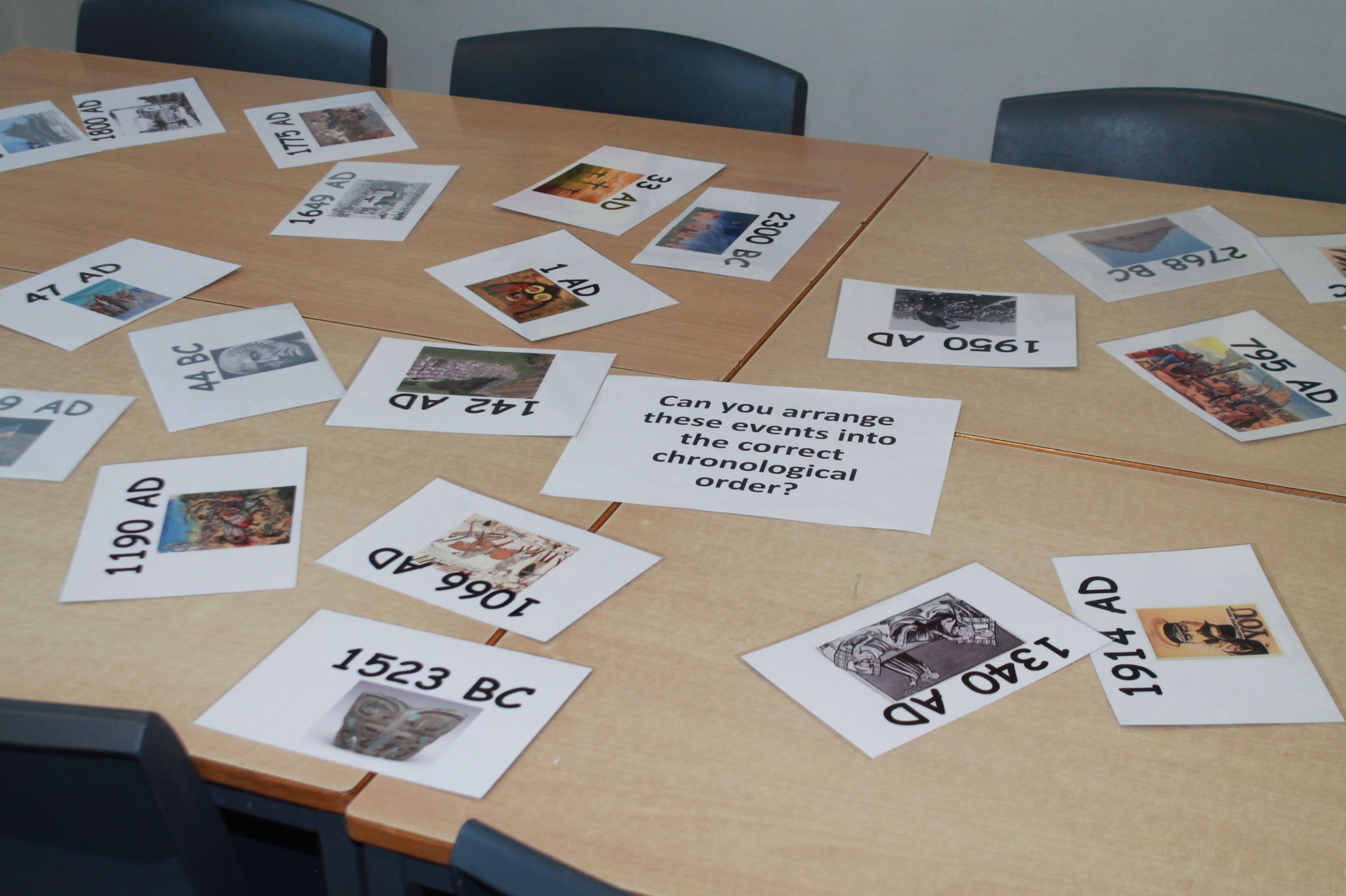 a puzzle laid out in history